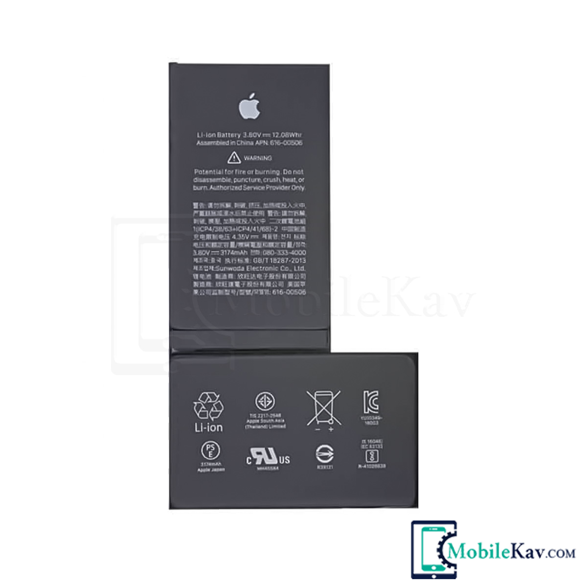 خرید باتری گوشی آیفون Apple iPhone XS Max اورجینال + سه ماه گارانتی